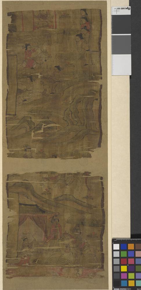图片[2]-painting; banner; 繪畫(Chinese); 幡(Chinese) BM-1919-0101-0.85-China Archive